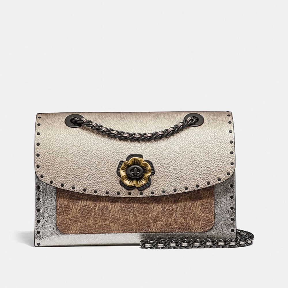 Limited edition Coach X Selena Gomez exotic Parker